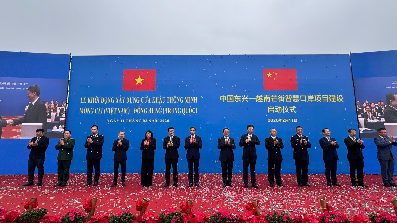 Khởi động xây dựng cửa khẩu thông minh Móng Cái - Đông Hưng