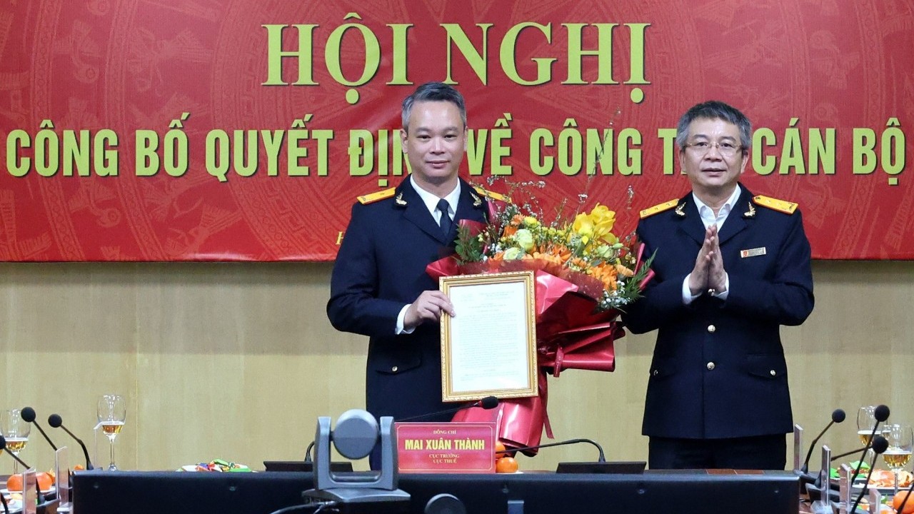 Ông Vũ Mạnh Cường tiếp tục được bổ nhiệm giữ chức Trưởng Thuế TP Hà Nội