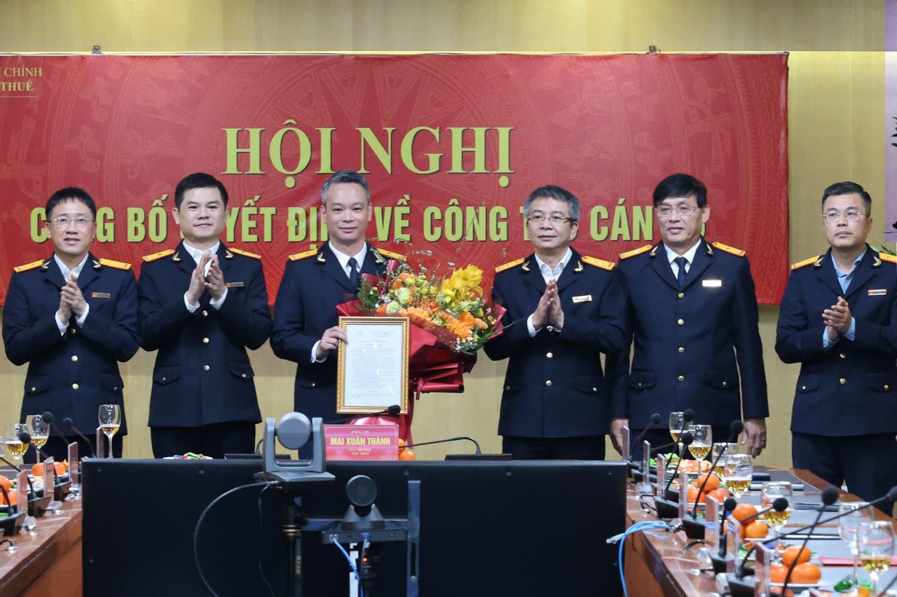 Ông Vũ Mạnh Cường tiếp tục được bổ nhiệm giữ chức Trưởng Thuế TP Hà Nội