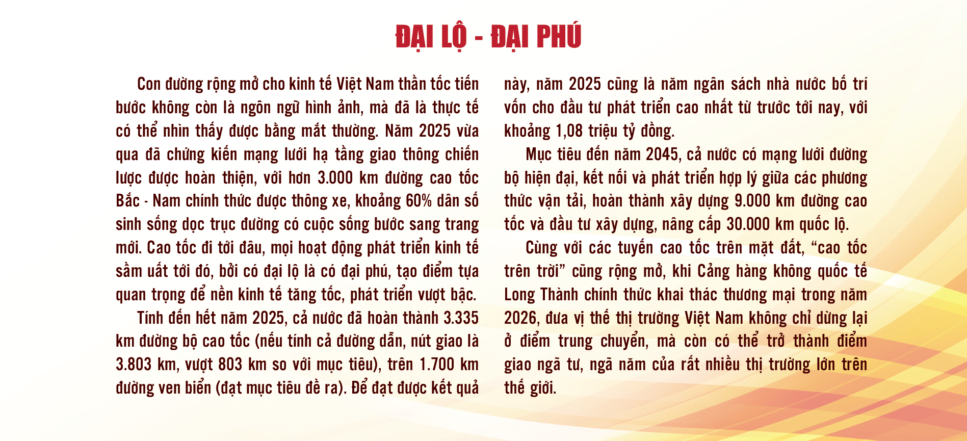 Hoài bão mãnh liệt về một Việt Nam hùng cường