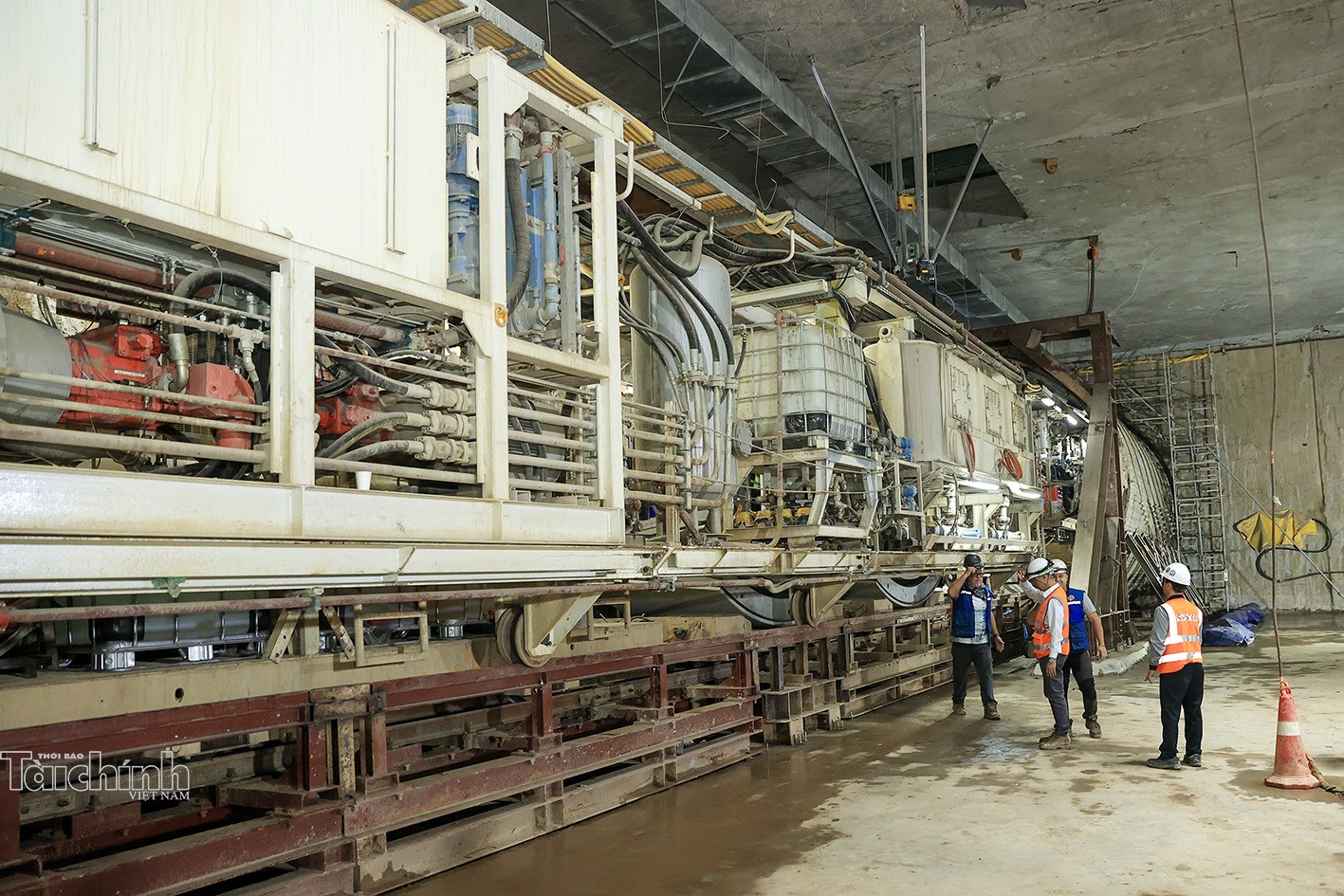 Thủ tướng kiểm tra công trình đường sắt đô thị Nhổn - ga Hà Nội