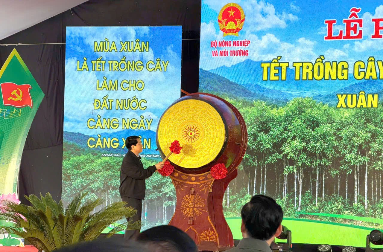 Chủ tịch nước Lương Cường phát động "Tết trồng cây đời đời nhớ ơn Bác Hồ” Xuân Bính Ngọ năm 2026 Chủ tịch nước Lương Cường phát động "Tết trồng cây đời đời nhớ ơn Bác Hồ” Xuân Bính Ngọ năm 2026