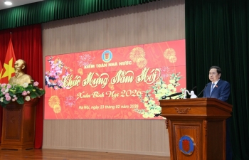 Chủ tịch Quốc hội chúc Tết và giao nhiệm vụ cho Kiểm toán Nhà nước