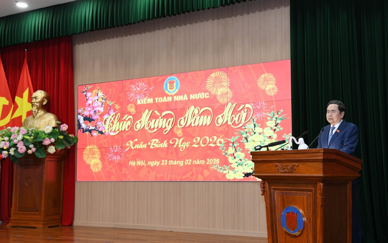 Chủ tịch Quốc hội chúc Tết và giao nhiệm vụ cho Kiểm toán Nhà nước