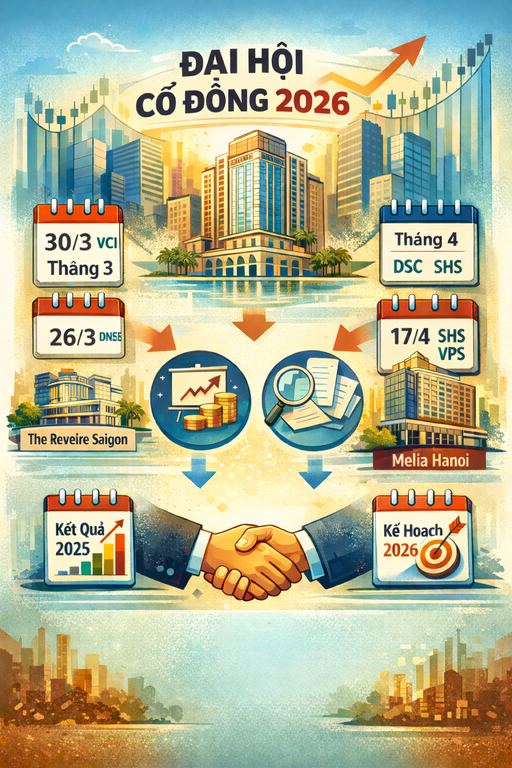 Các công ty chứng khoán đồng loạt khởi động mùa đại hội cổ đông