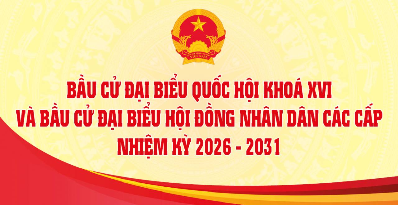 bau cu dai bieu quoc hoi khoa xvi va bau cu dai bieu hdnd cac cap nhiem ky 2026 2031
