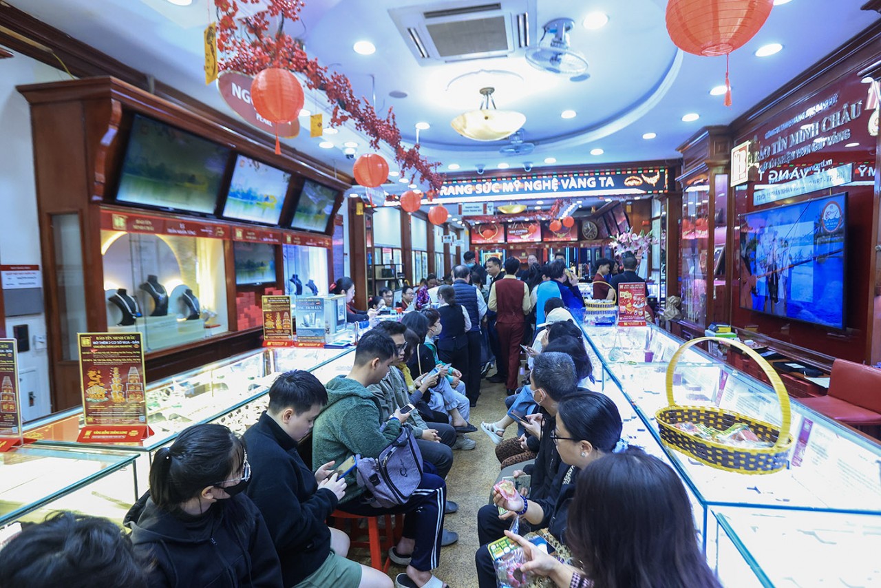 Giá vàng tăng trước ngày Vía Thần Tài Giá vàng tăng trước ngày Vía Thần Tài