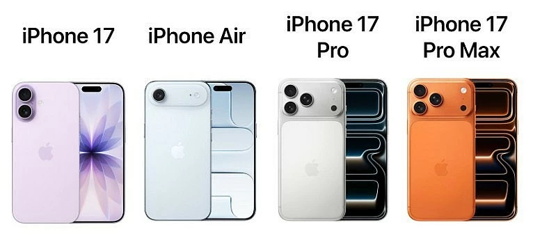 Giá các dòng máy iPhone 17 ưu đãi giảm mạnh sau Tết Bính Ngọ