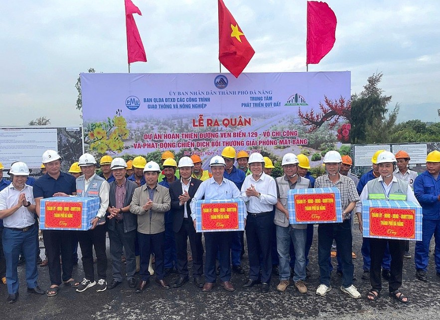 Đà Nẵng mở “chiến dịch 129 ngày, đêm”, thúc tiến độ dự án ven biển hơn 2.056 tỷ