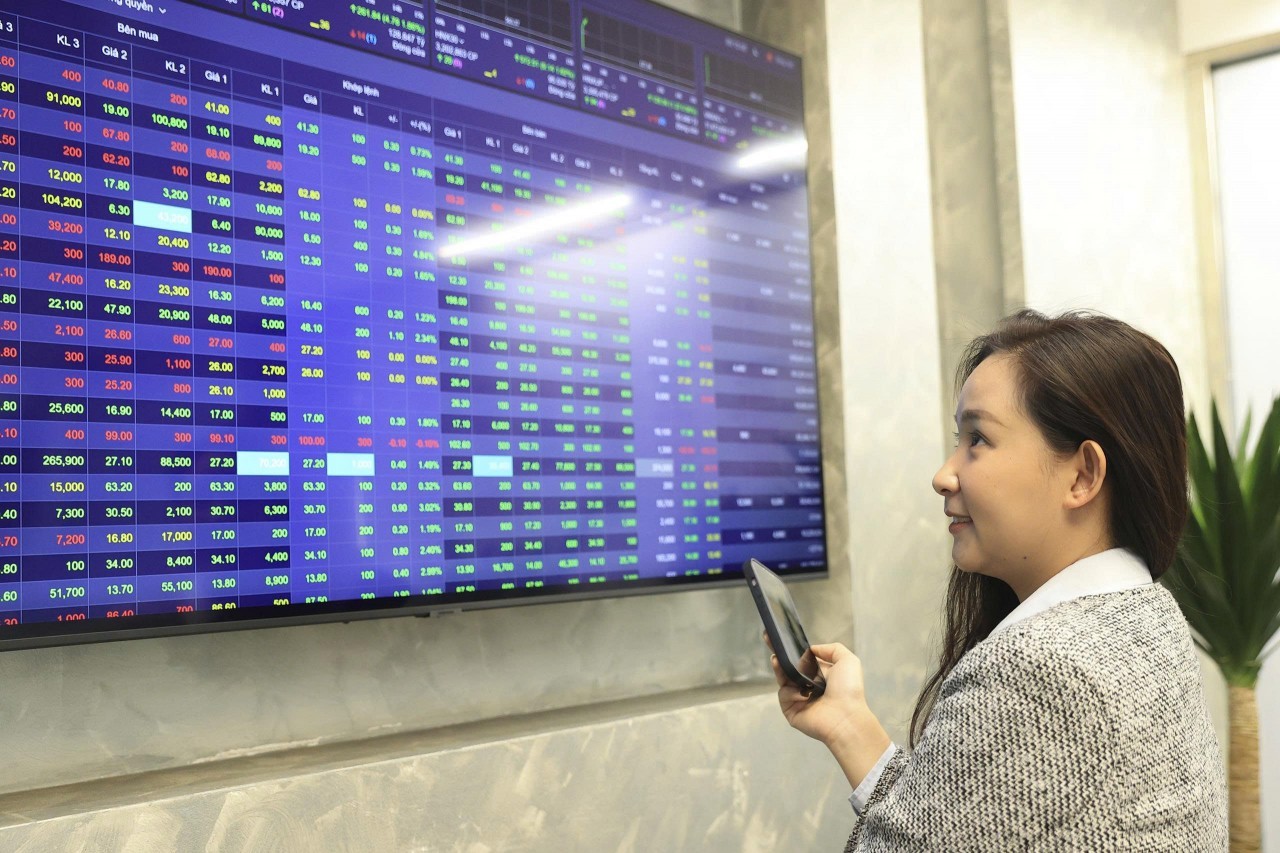 Chứng khoán ngày 27/2: Giằng co, VN-Index chỉ tăng điểm nhẹ trong phiên cuối tuần