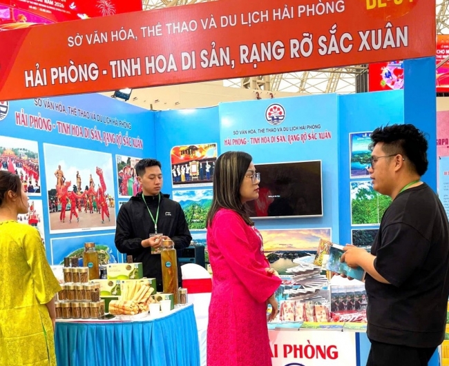 Hải Phòng lan tỏa “Tinh hoa di sản, rạng rỡ sắc xuân” tại Hội chợ Mùa Xuân 2026