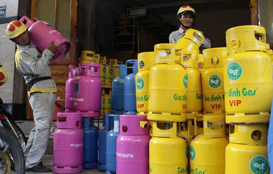 Giá gas bán lẻ tháng 3/2026 tiếp tục tăng