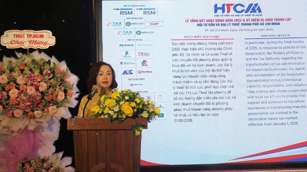 Hội Tư vấn và Đại lý thuế TP. Hồ Chí Minh là cầu nối giữa cơ quan thuế và người nộp thuế