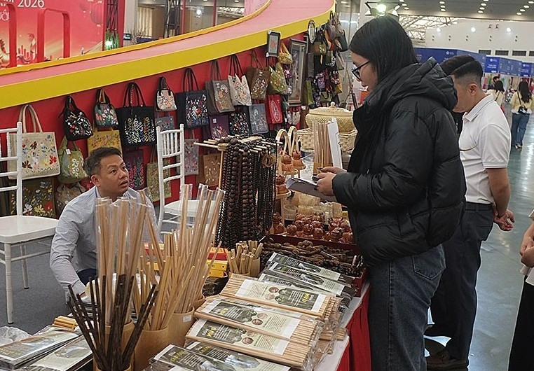 Hội chợ Mùa Xuân 2026: Lan tỏa giá trị làng nghề trong dòng chảy hội nhập Hội chợ Mùa Xuân 2026: Lan tỏa giá trị làng nghề trong dòng chảy hội nhập