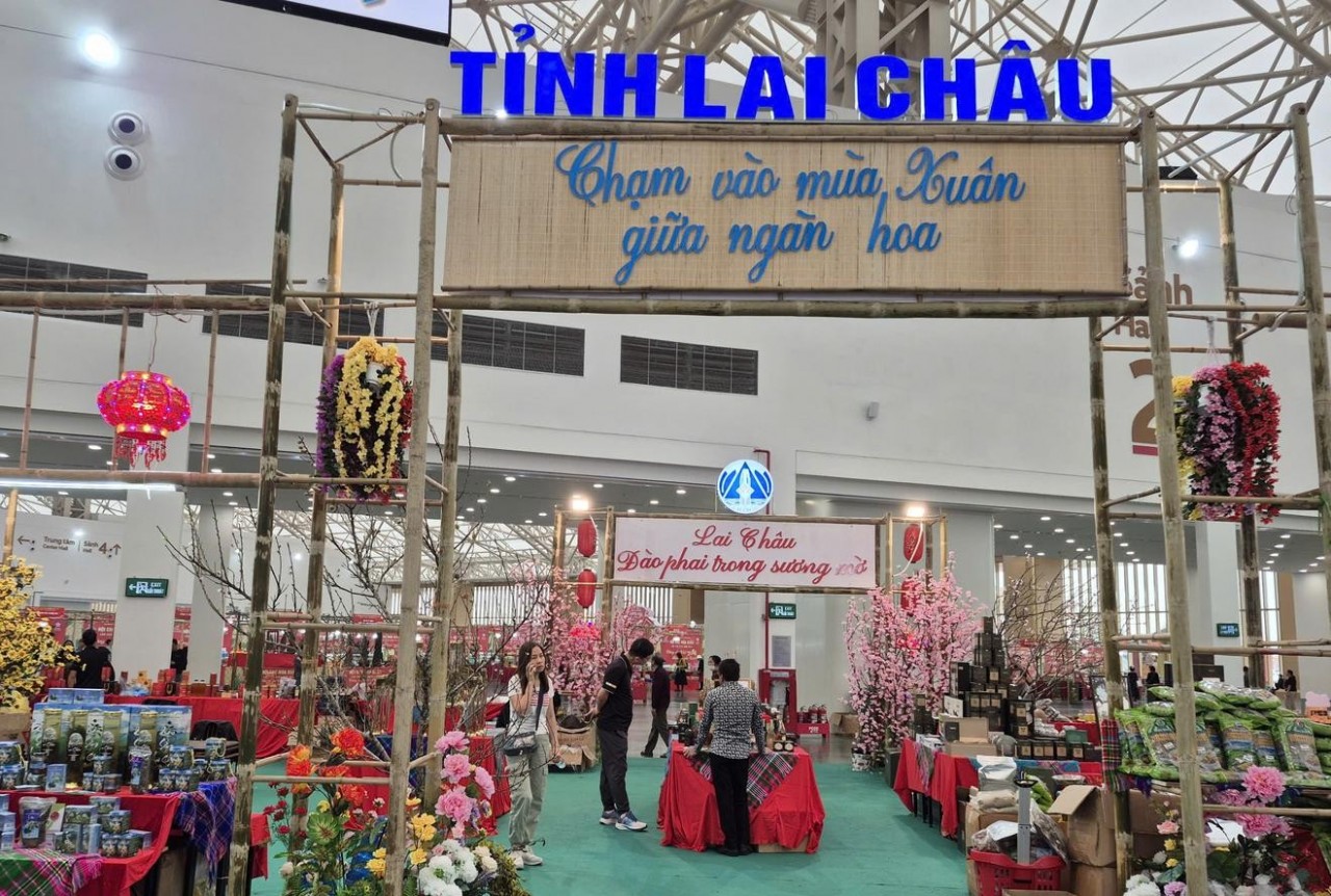 Hội chợ Mùa Xuân 2026: Gian hàng Lai Châu - Tinh hoa núi rừng vươn ra biển lớn