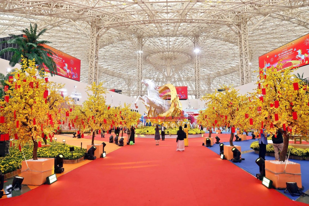 Hội chợ Mùa Xuân 2026: Kích cầu tiêu dùng Tết, củng cố niềm tin hàng Việt Hội chợ Mùa Xuân 2026: Kích cầu tiêu dùng Tết, củng cố niềm tin hàng Việt