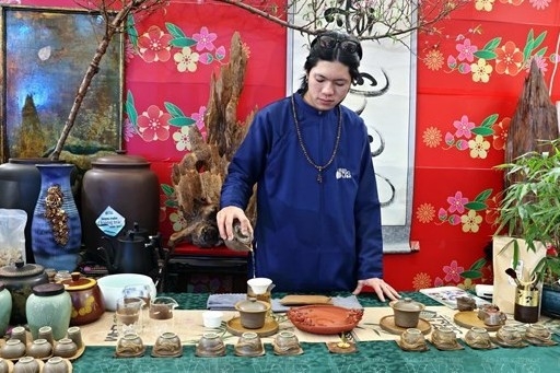 Tinh hoa trà Việt lan tỏa tại Hội chợ Mùa Xuân 2026