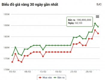 Nhu cầu trú ẩn dâng cao giữa xung đột Trung Đông, nâng triển vọng giá vàng