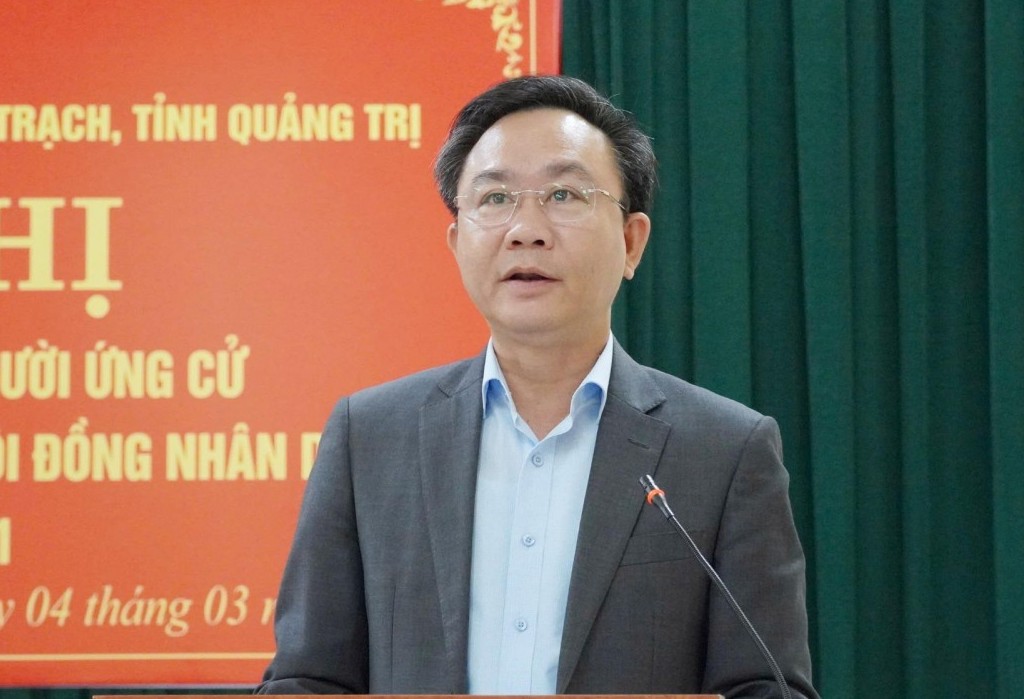 Quảng Trị: Ứng cử viên đại biểu Quốc hội tiếp xúc cử tri, trình bày chương trình hành động