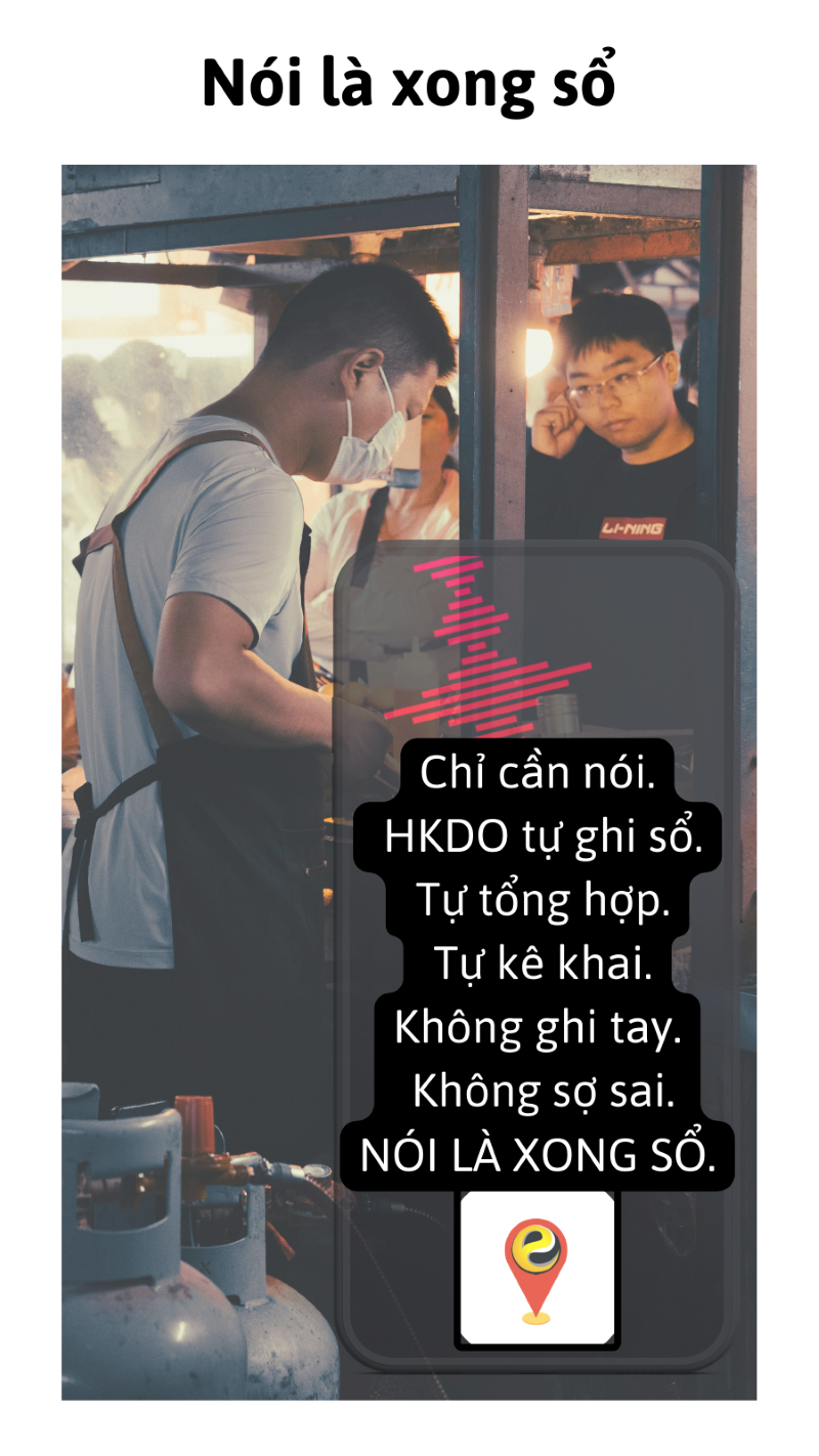 Chiếc điện thoại hóa thành kế toán: HKDO kê khai thuế cho hộ kinh doanh dưới 500 triệu bằng… giọng nói