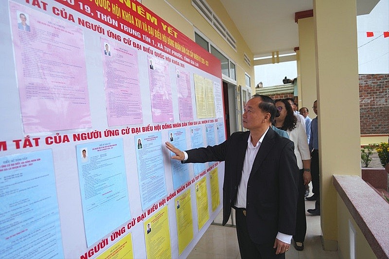 Lãnh đạo tỉnh Gia Lai kiểm tra, yêu cầu đảm bảo mọi điều kiện cần thiết cho bầu cử