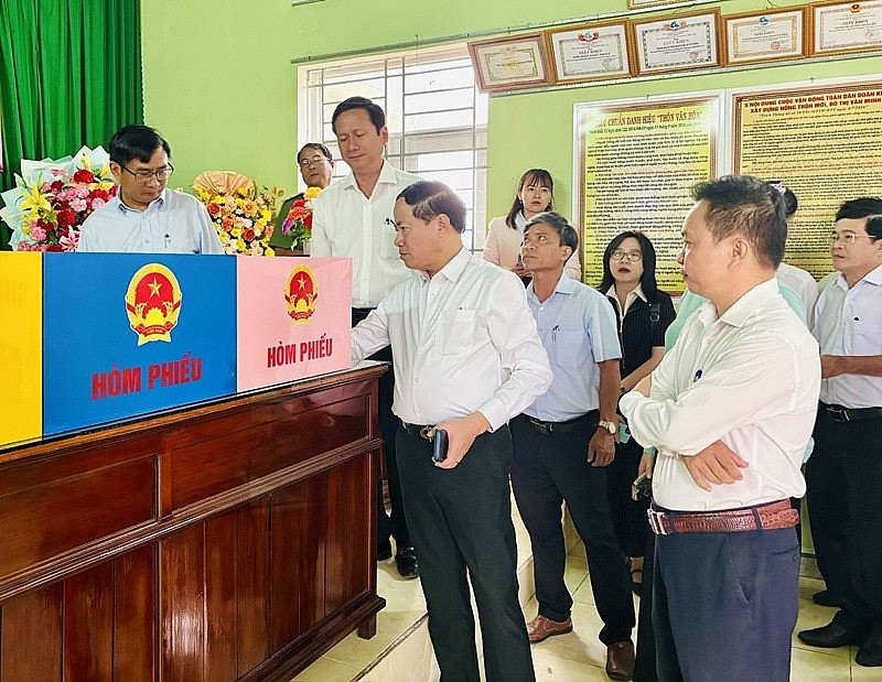 Lãnh đạo tỉnh Gia Lai kiểm tra, yêu cầu đảm bảo mọi điều kiện cần thiết cho bầu cử