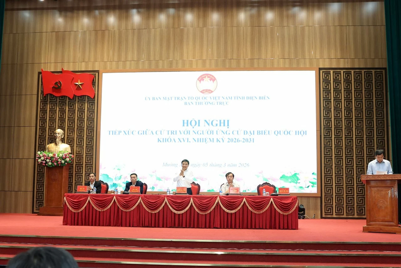 Bộ trưởng Nguyễn Văn Thắng cùng các ứng cử viên Đại biểu Quốc hội khóa XVI tiếp xúc cử tri đơn vị bầu cử số 3, tỉnh Điện Biên Bộ trưởng Nguyễn Văn Thắng cùng các ứng cử viên Đại biểu Quốc hội khóa XVI tiếp xúc cử tri đơn vị bầu cử số 3, tỉnh Điện Biên
