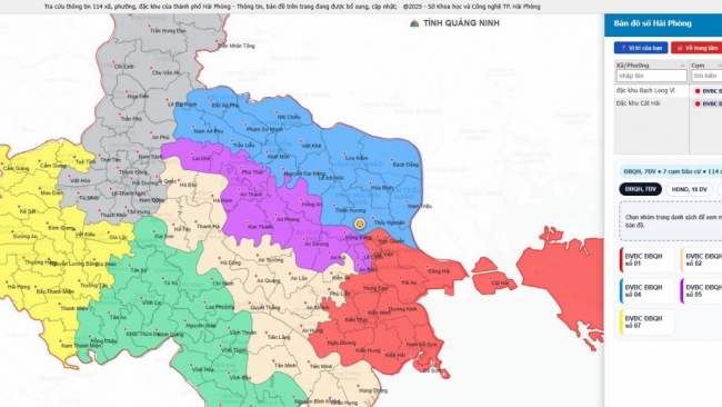 Ứng dụng công nghệ số trong phục vụ công tác bầu cử tại Hải Phòng