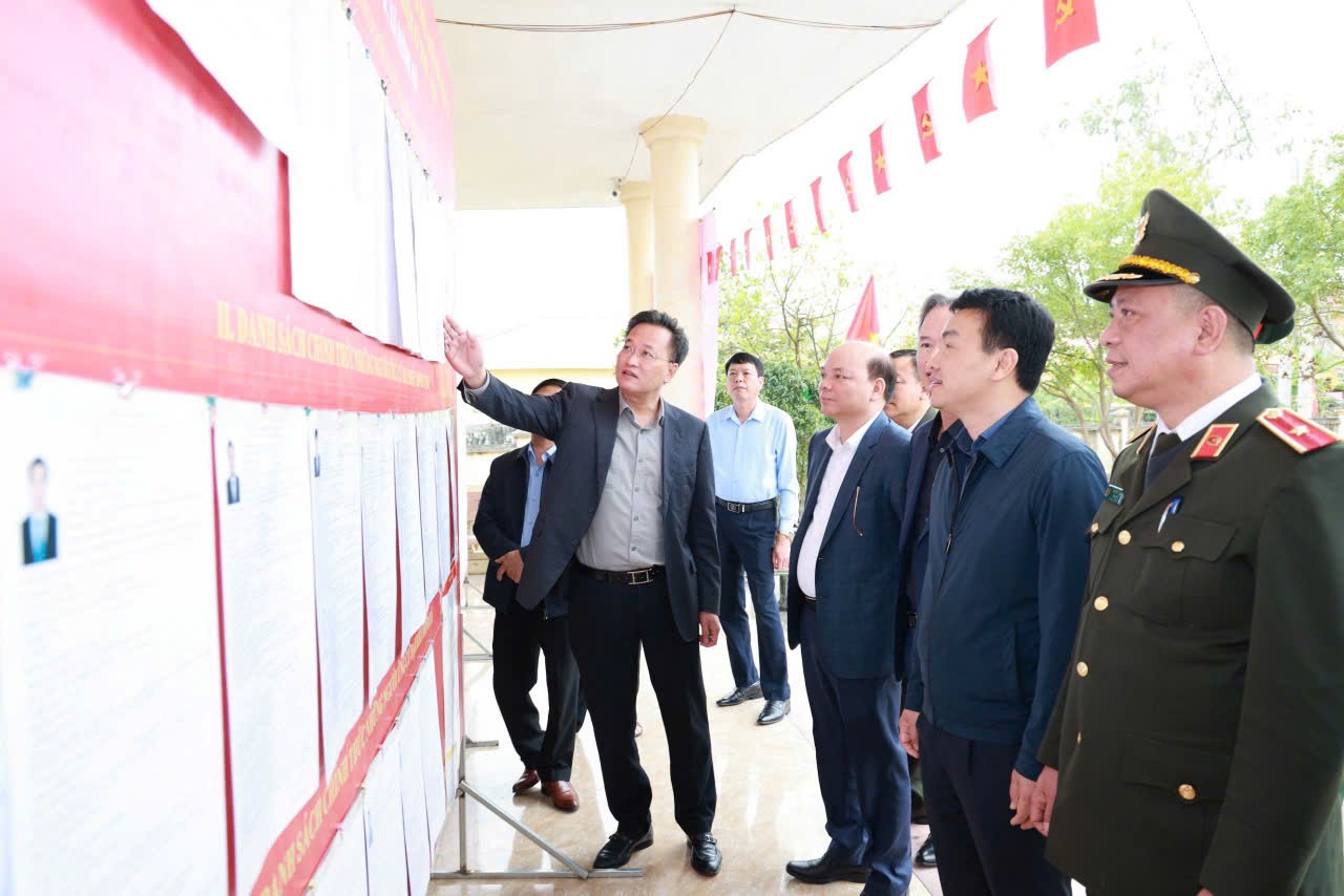 Hưng Yên kiểm tra, giám sát chặt chẽ để cuộc bầu cử diễn ra thành công