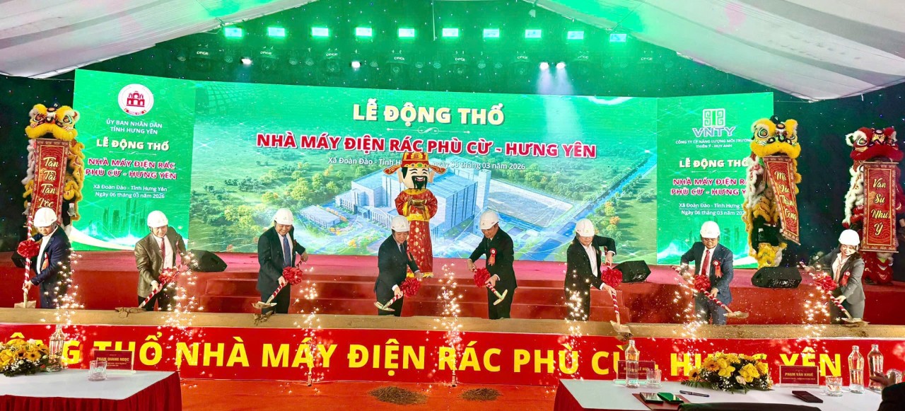 Hưng Yên: Xây dựng nhà máy điện rác công suất 1.600 tấn/ngày, vốn 4.000 tỷ đồng