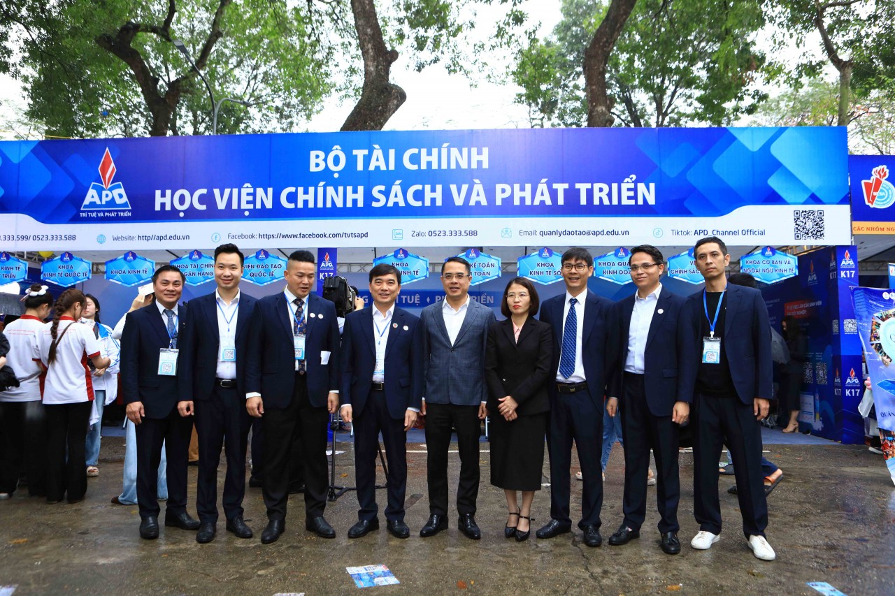 Học viện Chính sách và Phát triển đồng hành cùng học sinh tại Ngày hội Tư vấn tuyển sinh – Hướng nghiệp 2026
