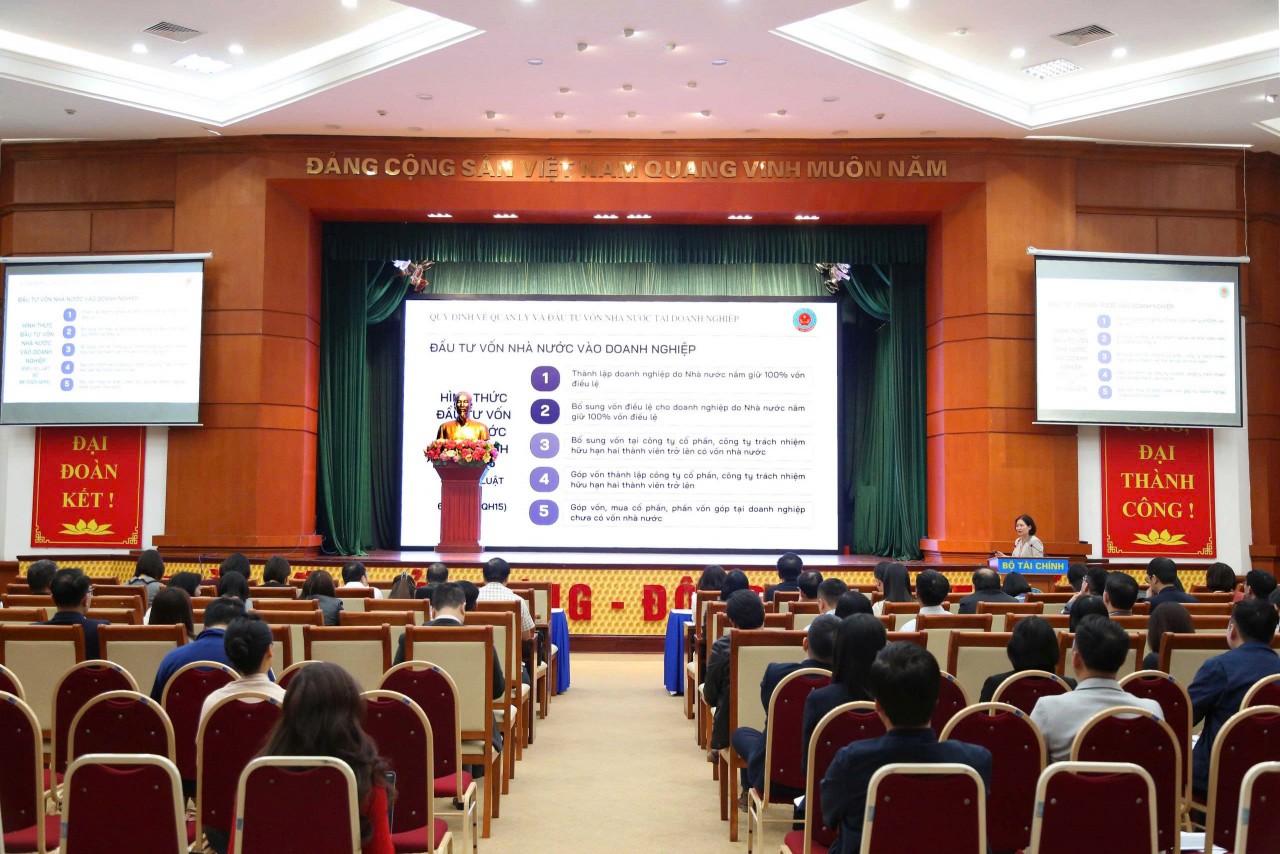 Phổ biến nội dung của Luật số 68 và các văn bản hướng dẫn về quản lý, đầu tư vốn tại doanh nghiệp