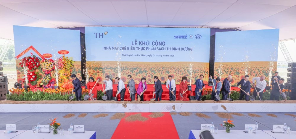 Tập đoàn TH khởi công Nhà máy chế biến thực phẩm sạch TH Bình Dương Tập đoàn TH khởi công Nhà máy chế biến thực phẩm sạch TH Bình Dương