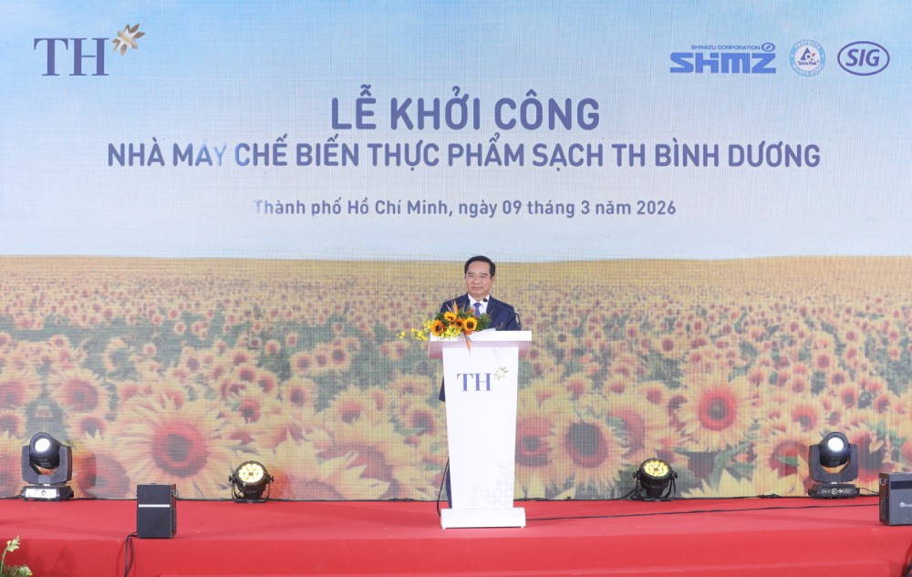 Tập đoàn TH khởi công Nhà máy chế biến thực phẩm sạch TH Bình Dương