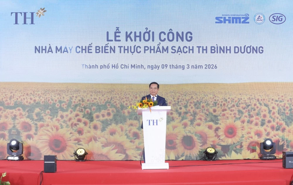 Tập đoàn TH khởi công Nhà máy chế biến thực phẩm sạch TH Bình Dương Tập đoàn TH khởi công Nhà máy chế biến thực phẩm sạch TH Bình Dương
