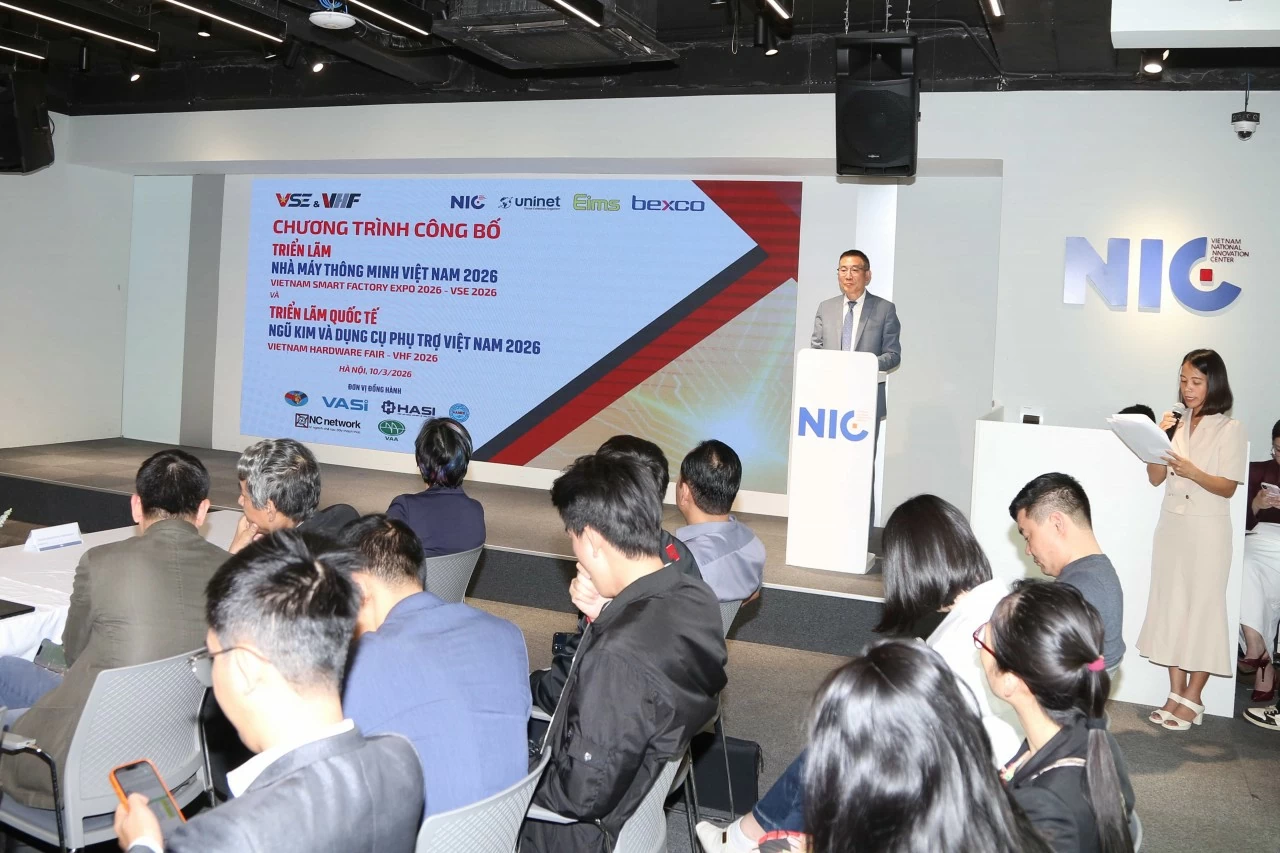 Trung tâm Đổi mới sáng tạo Quốc gia tổ chức Triển lãm Nhà máy thông minh Việt Nam 2026