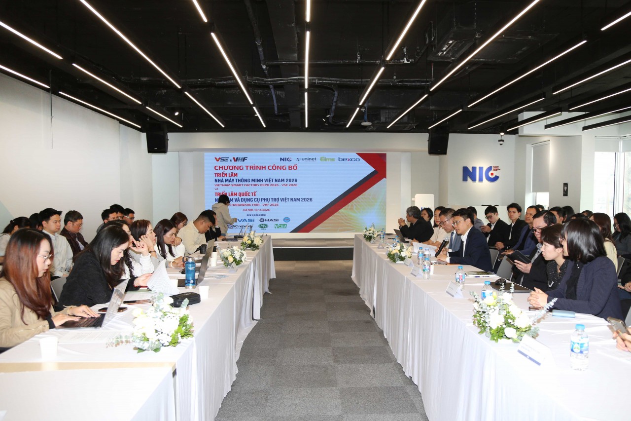 Trung tâm Đổi mới sáng tạo Quốc gia tổ chức Triển lãm Nhà máy thông minh Việt Nam 2026