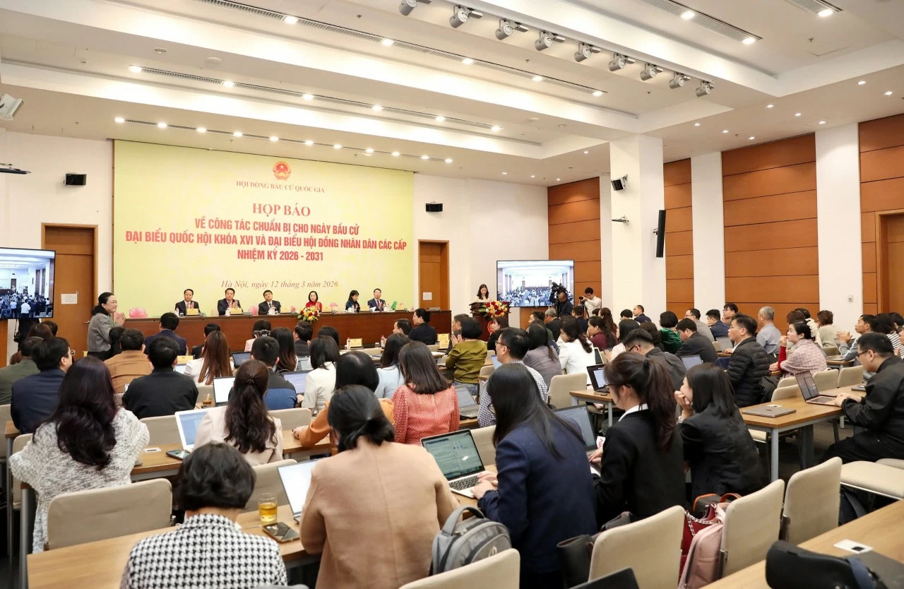 Gần 79 triệu cử tri chuẩn bị tham gia bầu cử đại biểu Quốc hội khoá XVI Gần 79 triệu cử tri chuẩn bị tham gia bầu cử đại biểu Quốc hội khoá XVI
