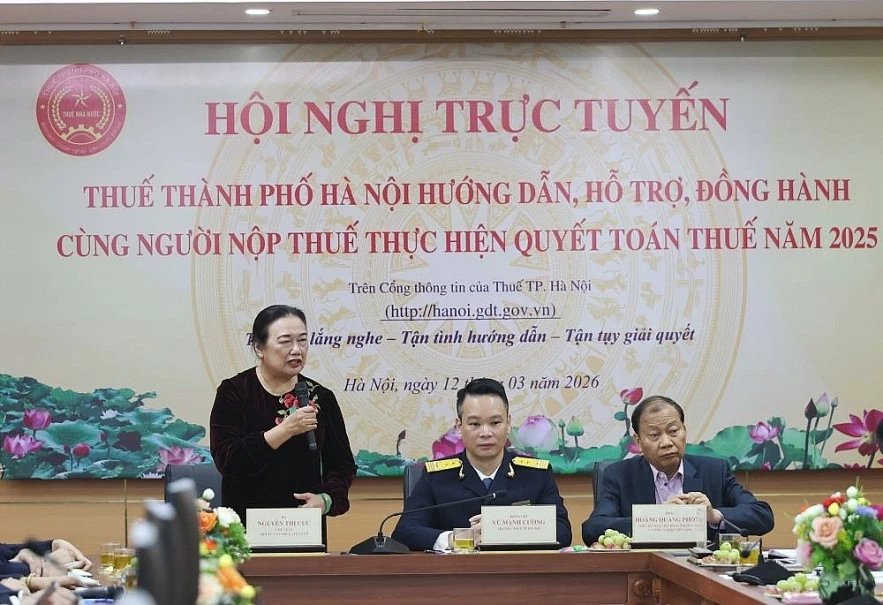Thuế TP. Hà Nội hỗ trợ trực tuyến quyết toán thuế năm 2025 Thuế TP. Hà Nội hỗ trợ trực tuyến quyết toán thuế năm 2025