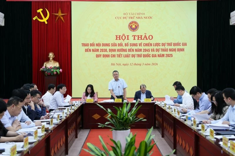 Dự trữ quốc gia hướng tới mức dự trữ tối thiểu 1% GDP vào năm 2030 Dự trữ quốc gia hướng tới mức dự trữ tối thiểu 1% GDP vào năm 2030