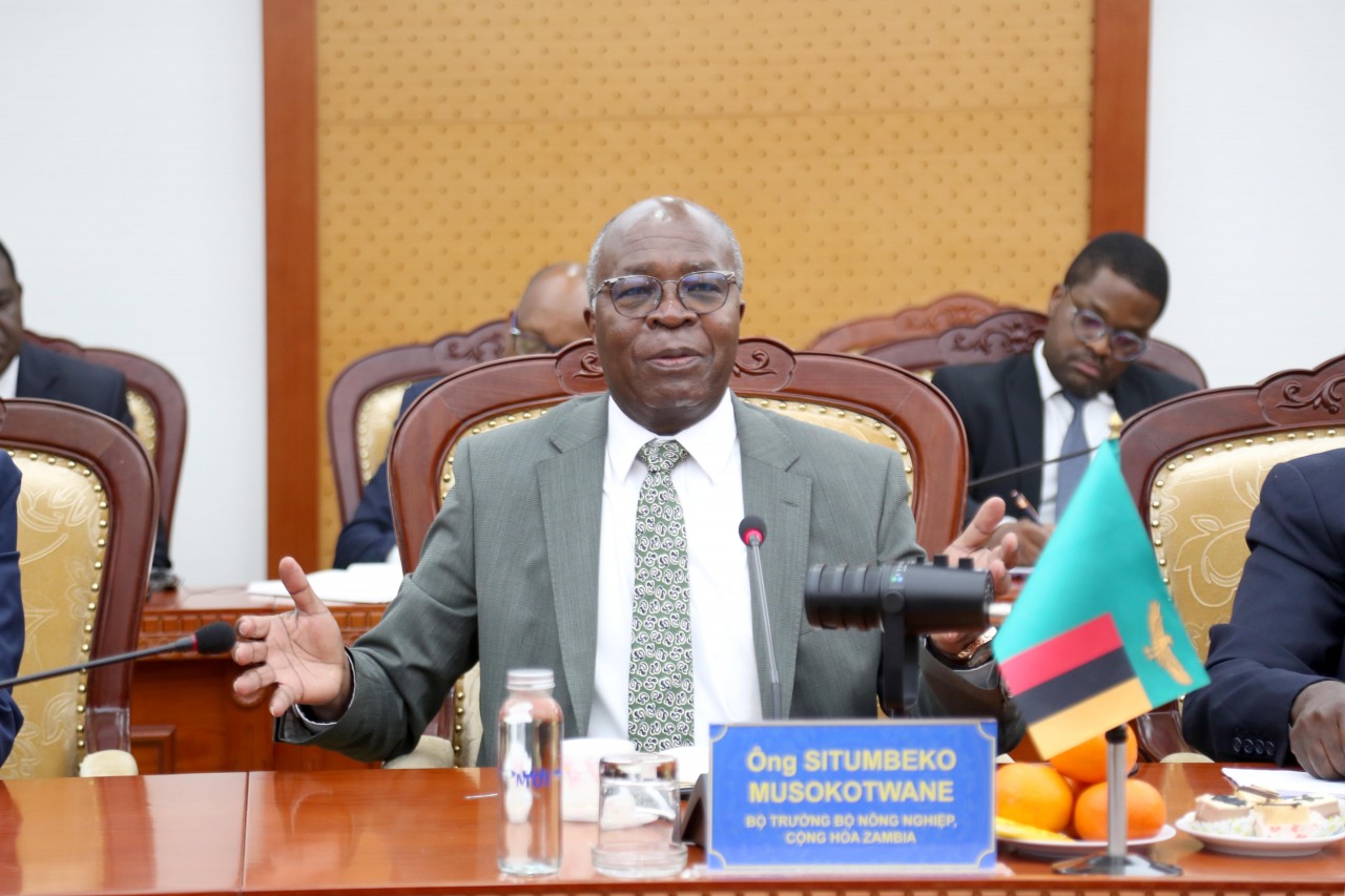 Việt Nam - Zabia: Chia sẻ kinh nghiệm cơ chế huy động và quản lý nguồn lực tài chính cho phát triển nông nghiệp