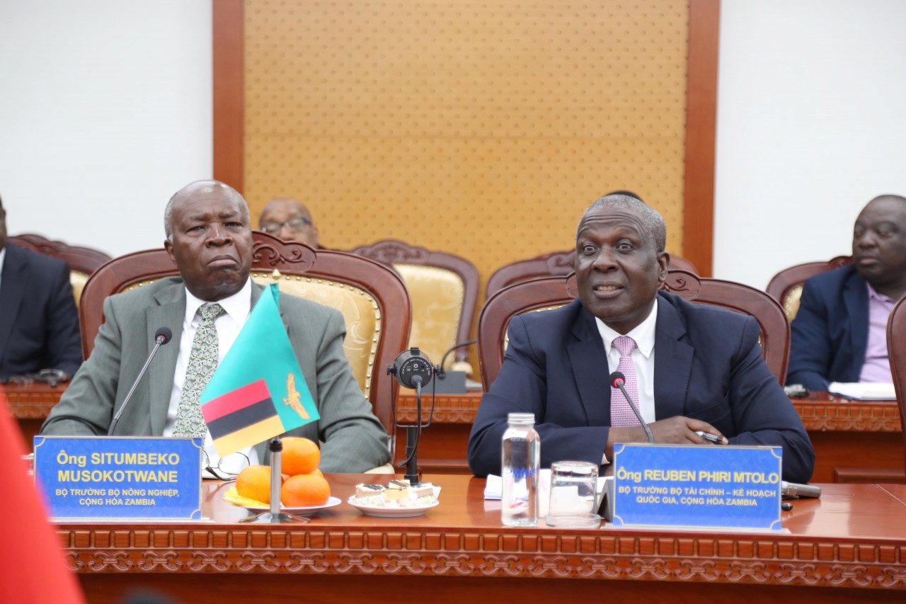 Việt Nam - Zabia: Chia sẻ kinh nghiệm cơ chế huy động và quản lý nguồn lực tài chính cho phát triển nông nghiệp