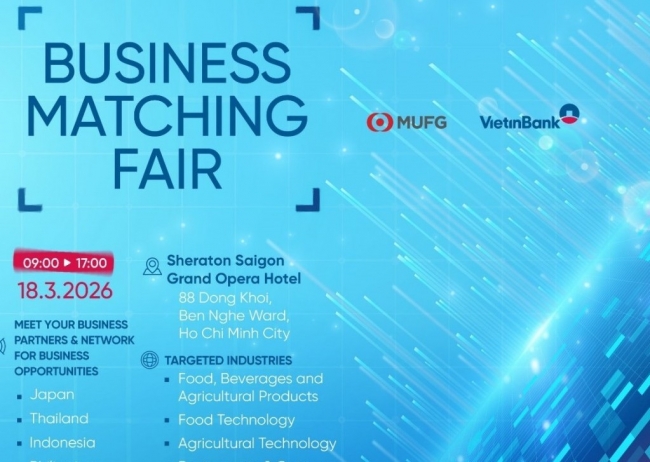 VietinBank và MUFG tổ chức kết nối kinh doanh 2026: Cơ hội liên kết chuỗi giá trị thực phẩm - nông nghiệp công nghệ cao