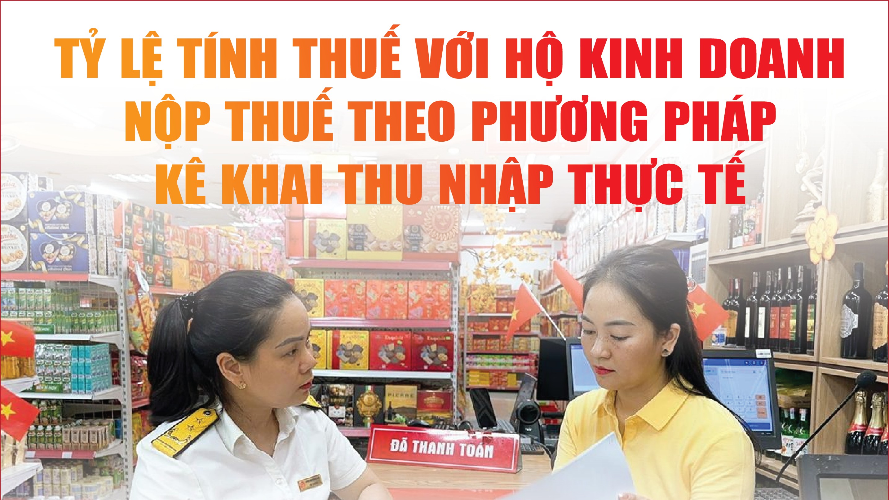 Infographics: Tỷ lệ thuế cho hộ và cá nhân kinh doanh
