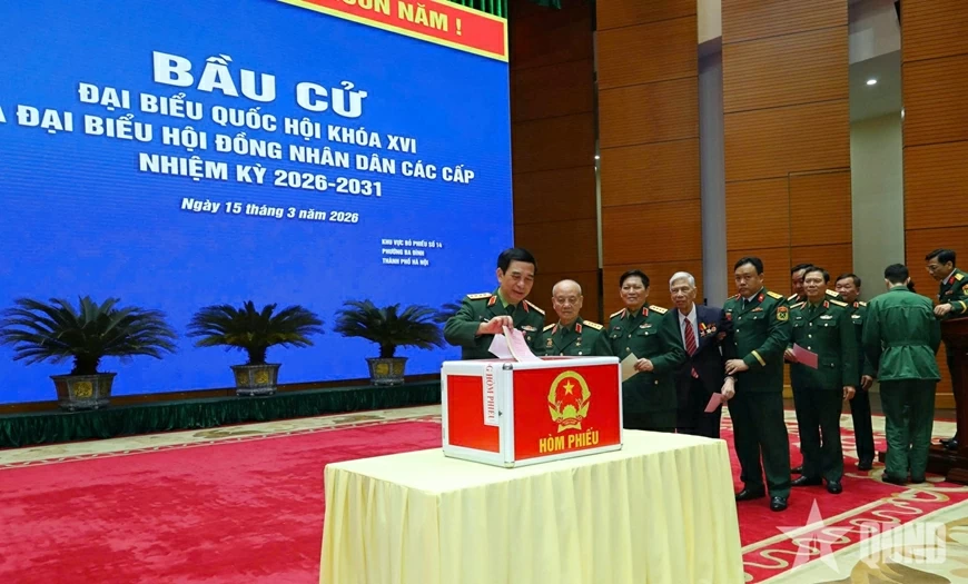 Chùm ảnh: Các đồng chí lãnh đạo Đảng, Nhà nước thực hiện quyền cử tri- Ảnh 22. Chùm ảnh: Các đồng chí lãnh đạo Đảng, Nhà nước thực hiện quyền cử tri- Ảnh 22.