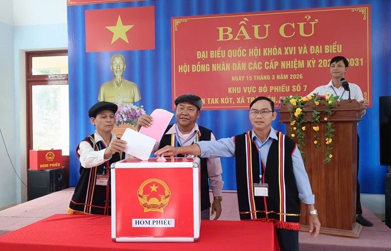 Đến 20h ngày 15/3: Tỷ lệ cử tri cả nước đi bầu cử đạt 99,38%