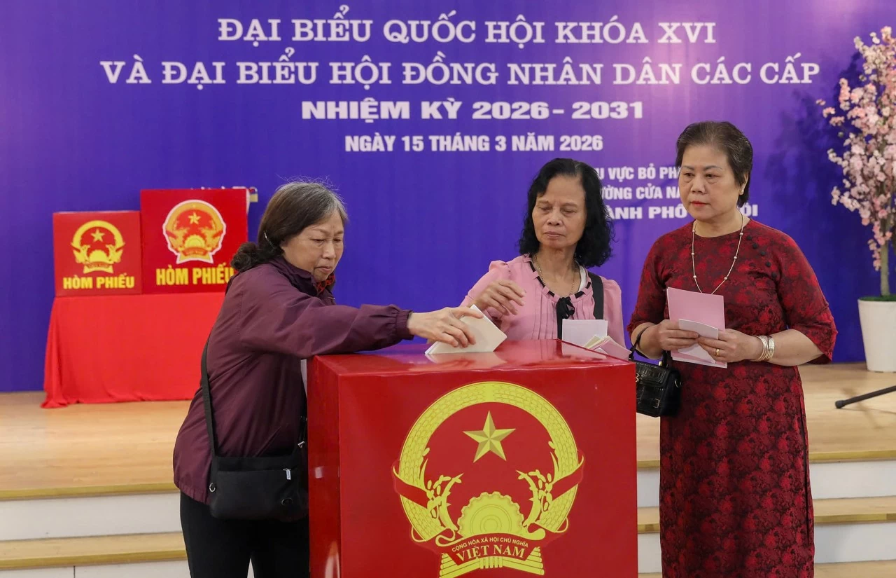 Tỷ lệ cử tri cả nước tham gia bỏ phiếu đạt 99,68% Tỷ lệ cử tri cả nước tham gia bỏ phiếu đạt 99,68%