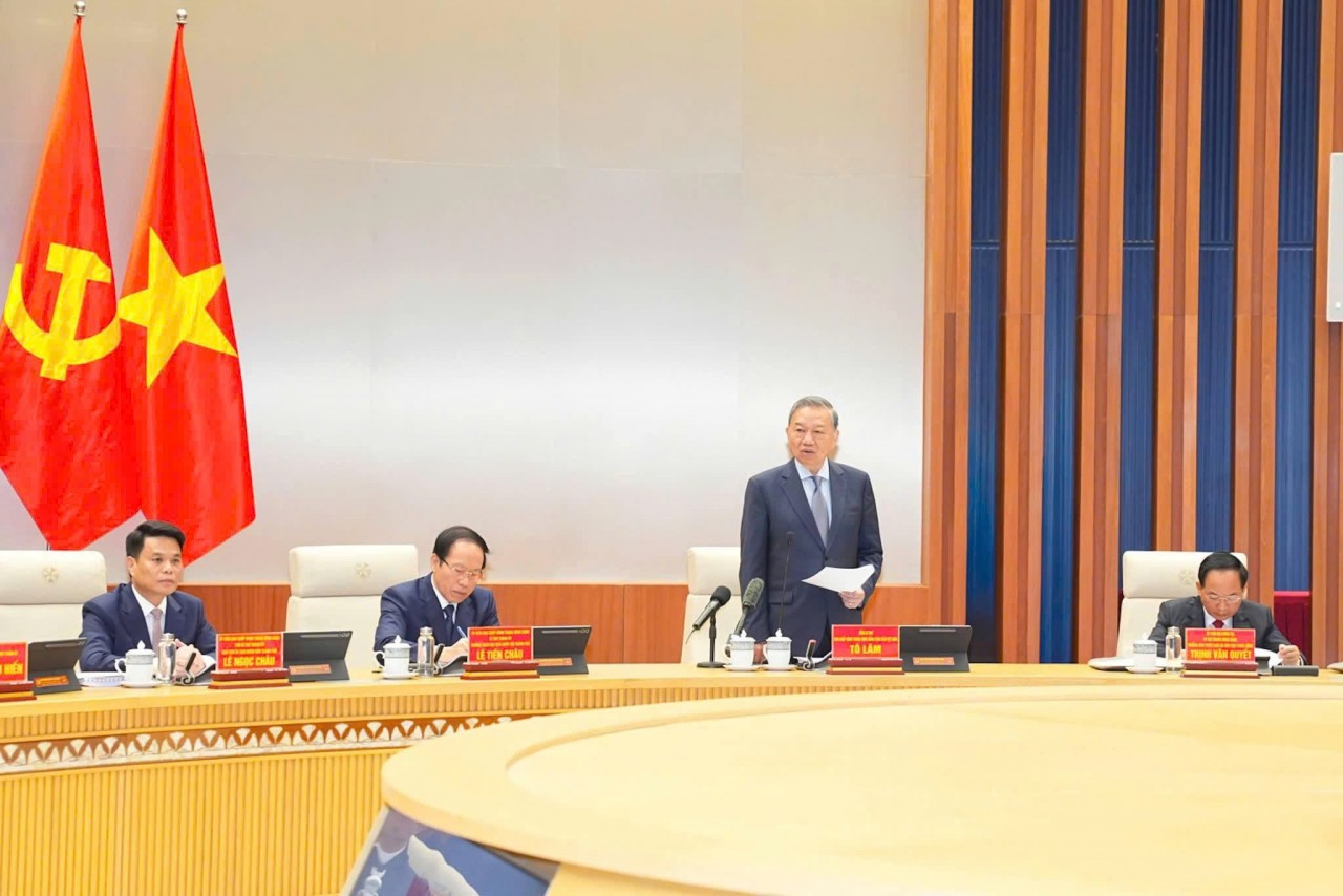 Tổng Bí thư Tô Lâm: Hải Phòng phải trở thành một đô thị biển xanh, thông minh, đáng sống Tổng Bí thư Tô Lâm: Hải Phòng phải trở thành một đô thị biển xanh, thông minh, đáng sống