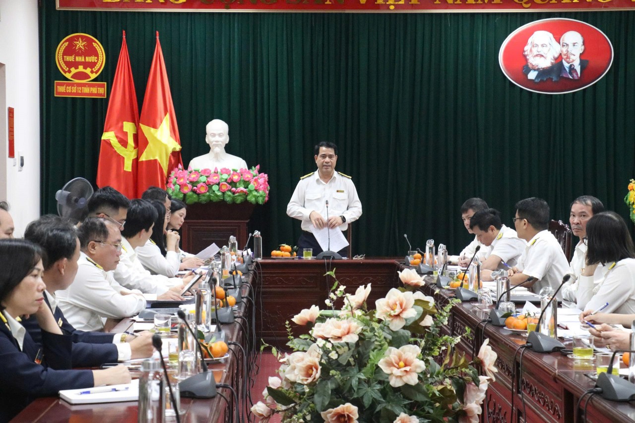 Thuế tỉnh Phú Thọ khẩn trương triển khai Thuế tỉnh Phú Thọ khẩn trương triển khai
