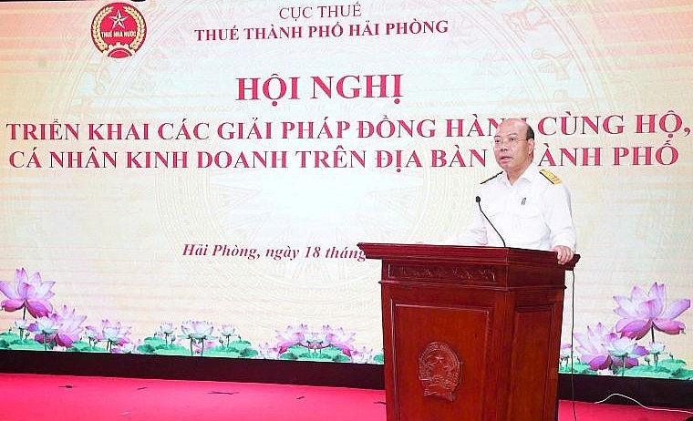 Thuế TP. Hải Phòng phối hợp với các đơn vị đồng hành cùng hộ, cá nhân kinh doanh
